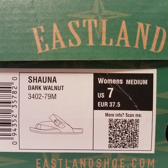 Eastland leather sandals/ memory foam footbed - Picture 5 of 6